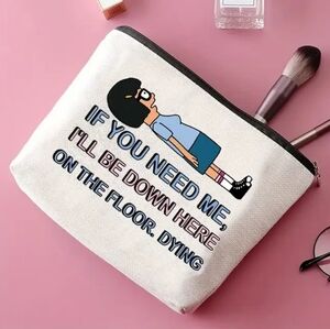 Funny Tina Belcher Makeup Bag Cosmetic Pouch